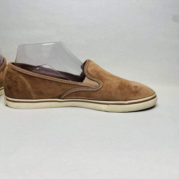 Lauren Ralph Lauren Janis Slip On Sneakers Womens Size 9 B Dusty Rose Velvet - Picture 6 of 10